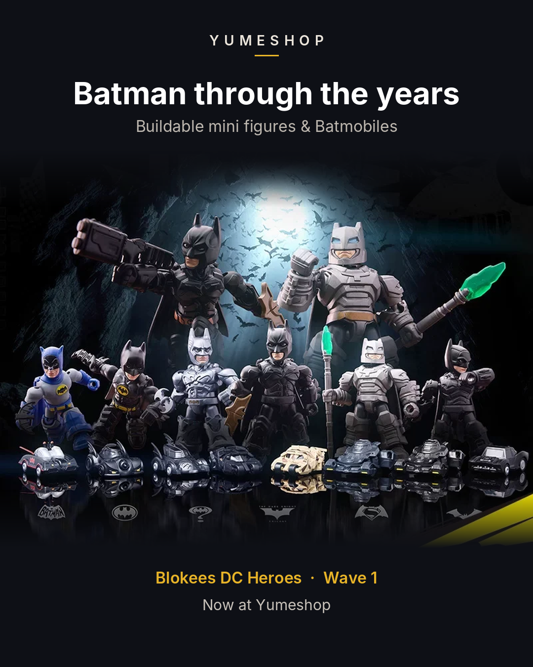 Blokees Batman blind box building block figure series