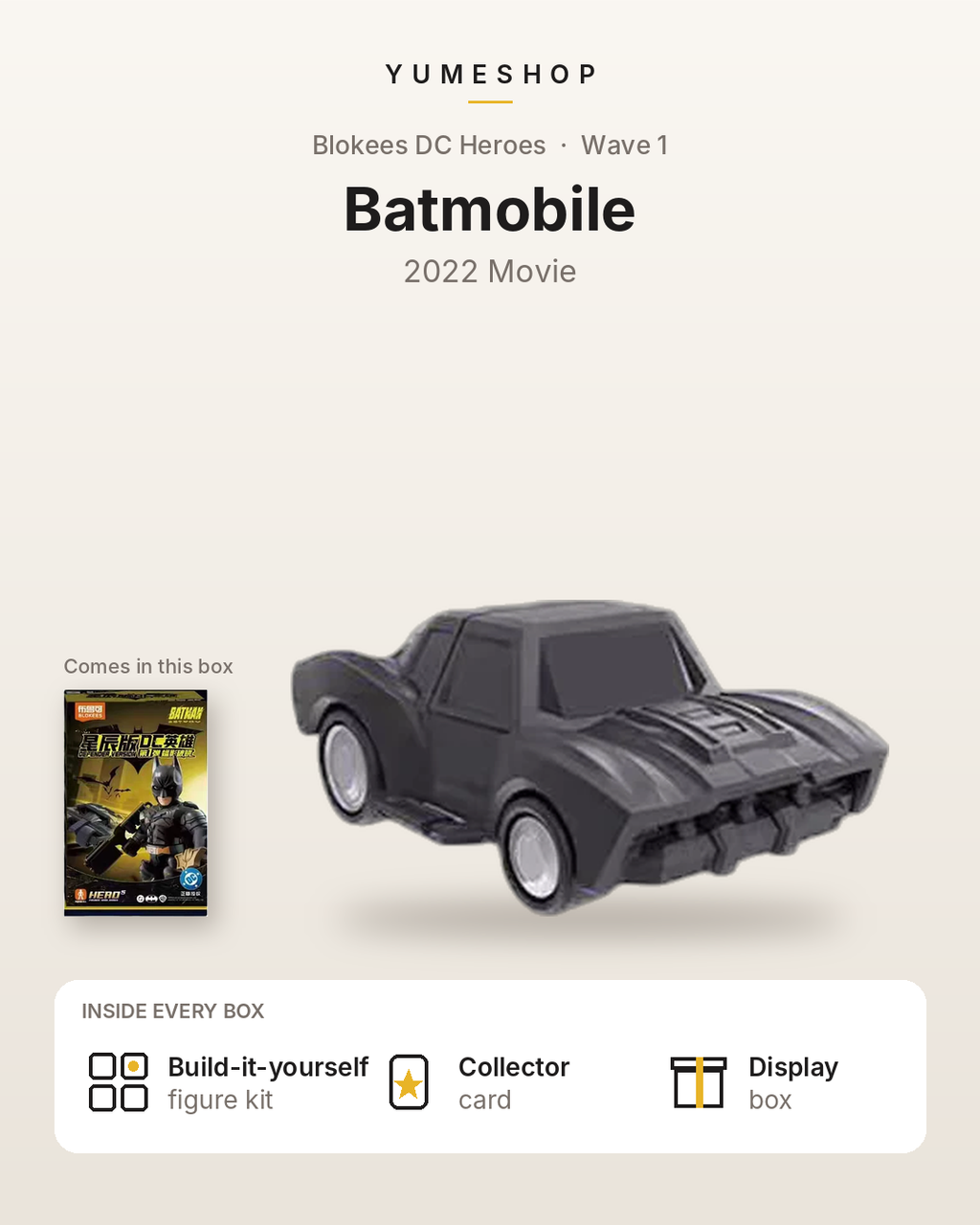 Batman Blokees Blind Box | Building Blocks | DC Figure | Model Kit