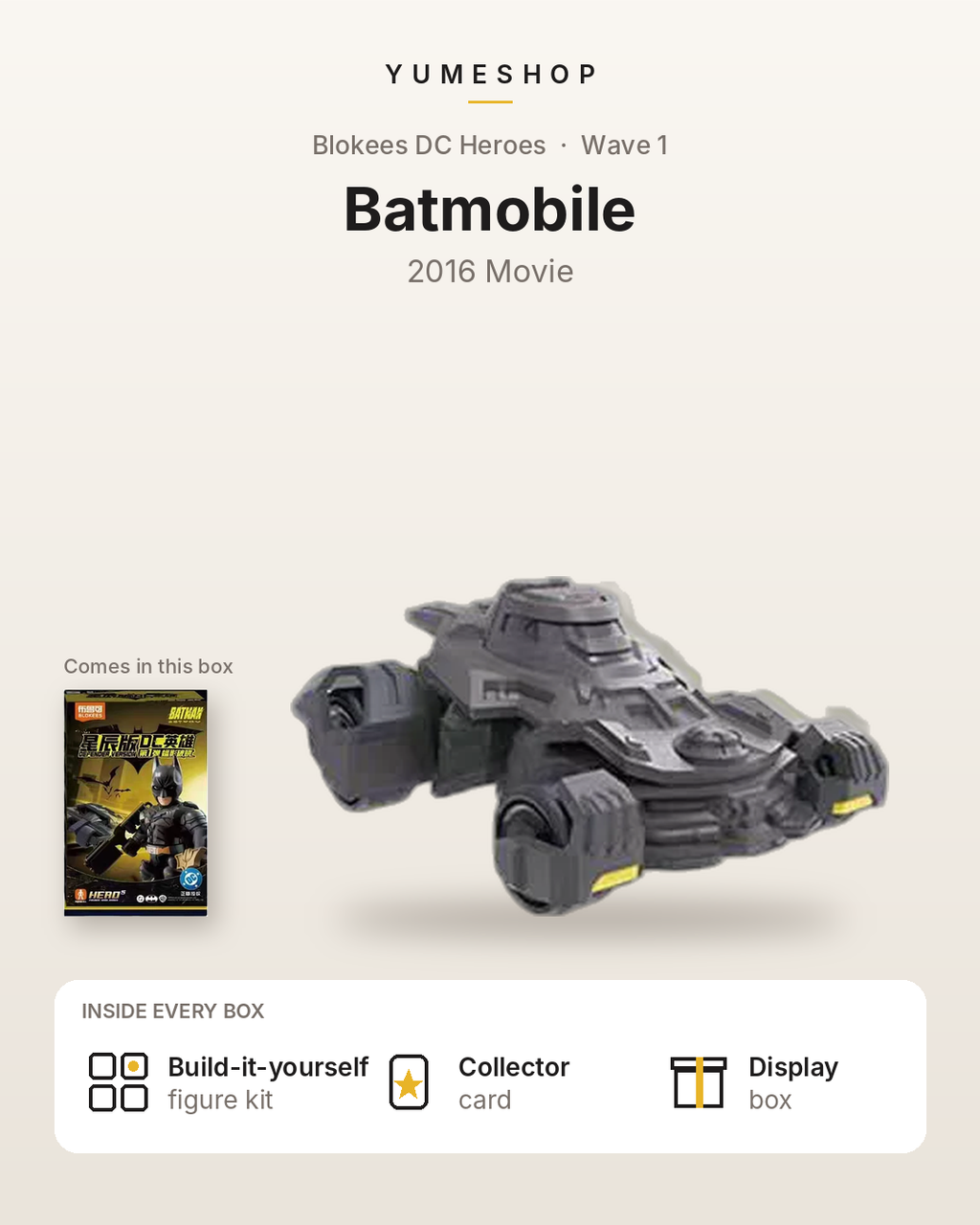 Batman Blokees Blind Box | Building Blocks | DC Figure | Model Kit