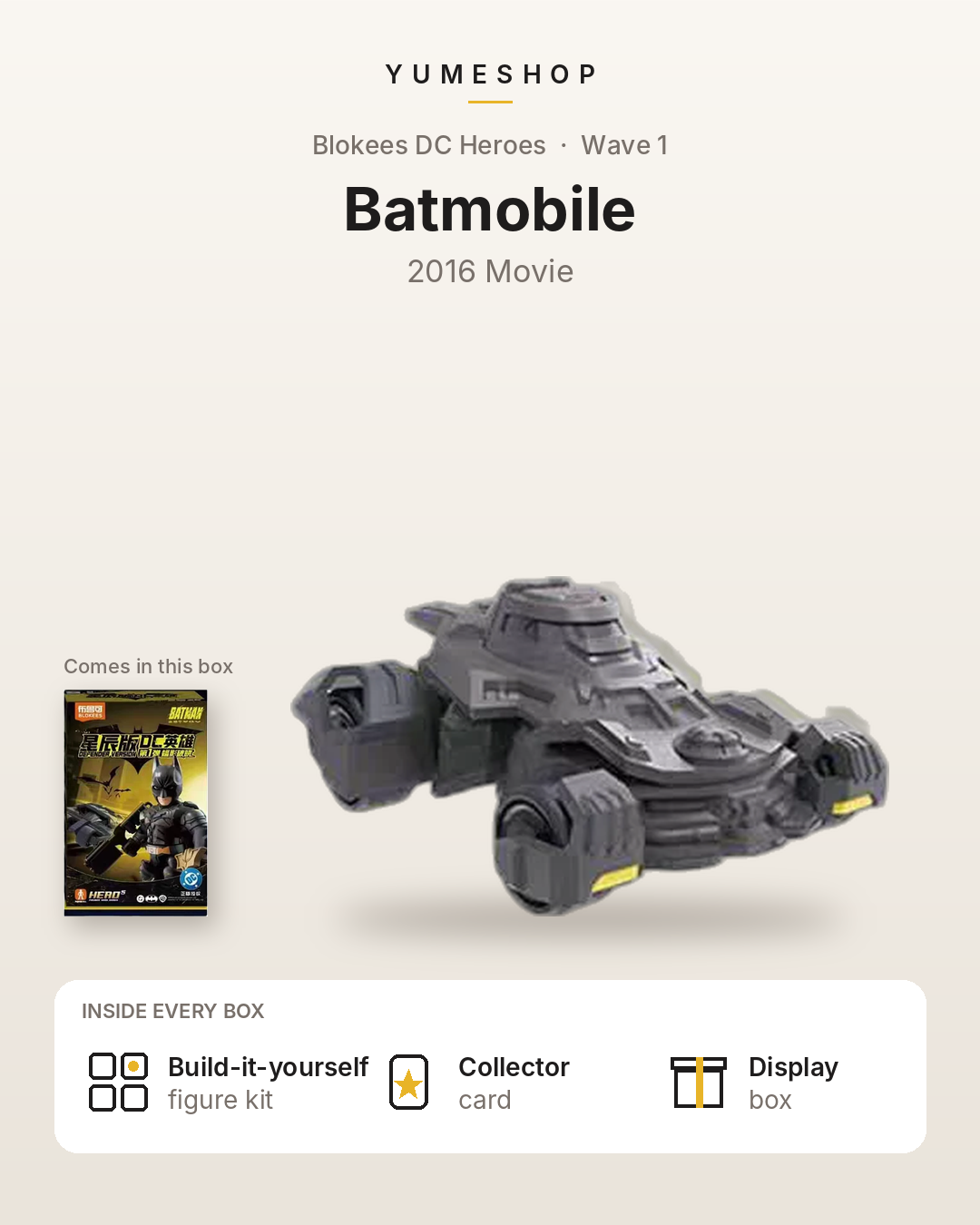 Batman Blokees Blind Box | Building Blocks | DC Figure | Model Kit