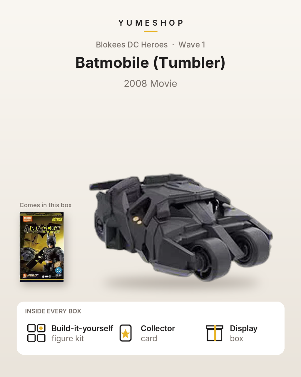 Batman Blokees Blind Box | Building Blocks | DC Figure | Model Kit