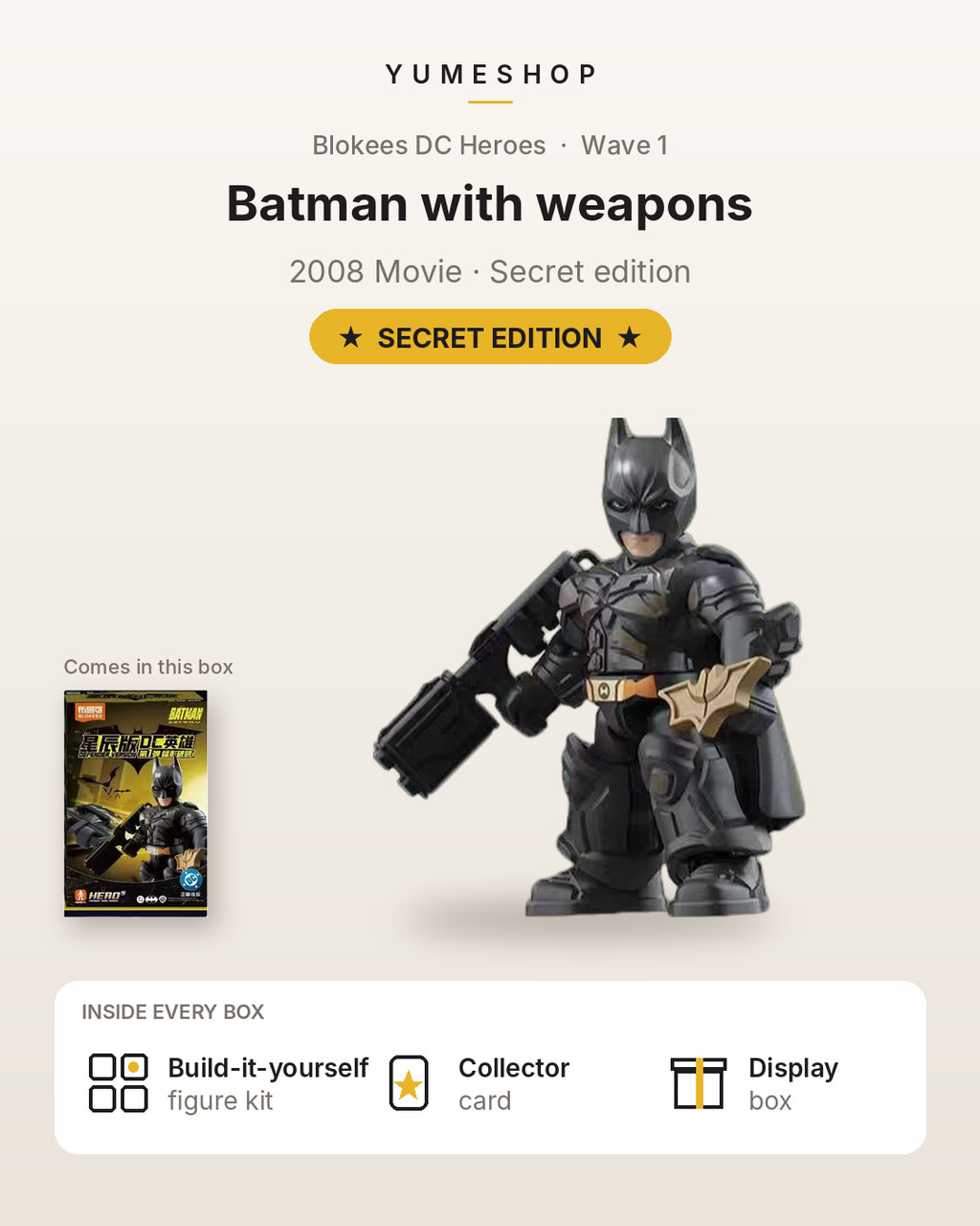 Batman Blokees Blind Box | Building Blocks | DC Figure | Model Kit
