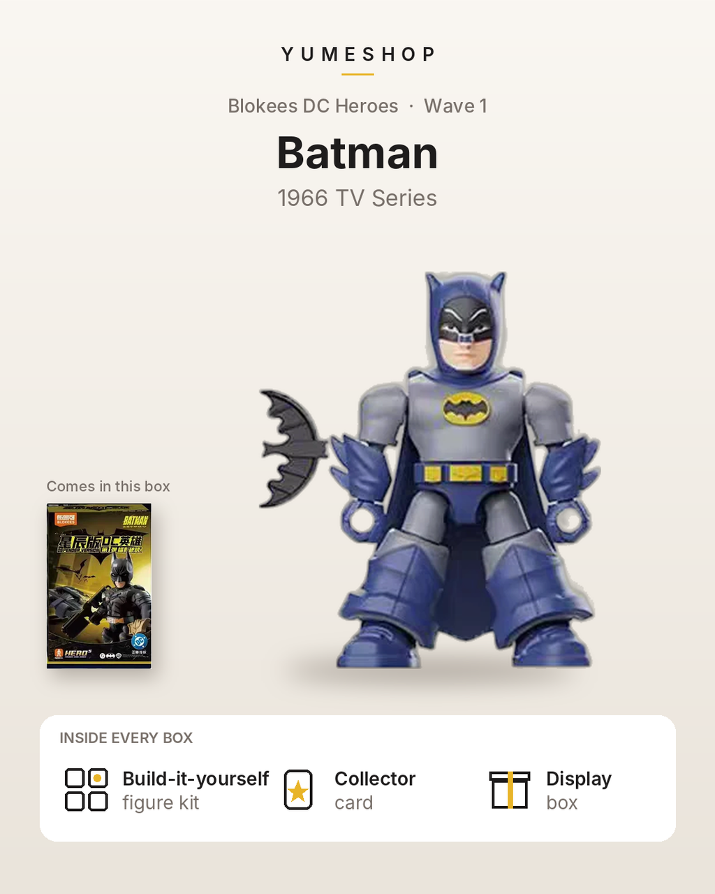 Batman Blokees Blind Box | Building Blocks | DC Figure | Model Kit