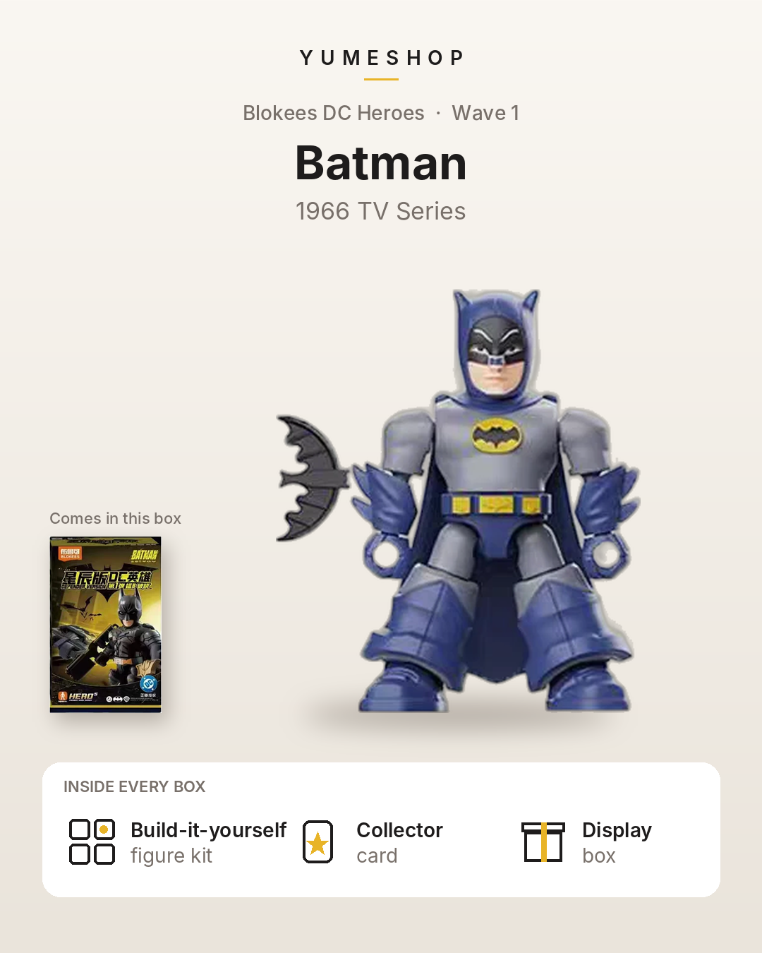 Batman Blokees Blind Box | Building Blocks | DC Figure | Model Kit
