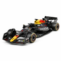 QY Toys Red Bull Racing F1 car 1:43 scale model, Black Mamba edition, in acrylic display box