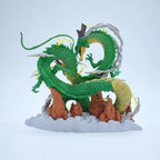 Shenron Dragon Diorama Figure with Goku on Flying Nimbus – 21 cm Dragon Ball Collectible Statue