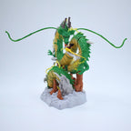 Shenron Dragon Diorama Figure with Goku on Flying Nimbus – 21 cm Dragon Ball Collectible Statue