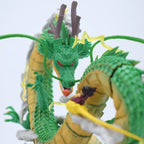 Shenron Dragon Diorama Figure with Goku on Flying Nimbus – 21 cm Dragon Ball Collectible Statue