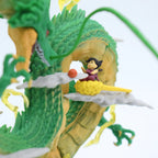 Shenron Dragon Diorama Figure with Goku on Flying Nimbus – 21 cm Dragon Ball Collectible Statue