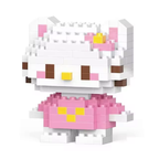 Hello Kitty Mini Building Bricks Figure – 146 Pieces DIY Micro Block Set | Cute Kawaii Desk Decor & Gift