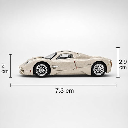 CCA Pagani Utopia 1:64 diecast car in champagne gold