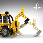 LEGO Technic Backhoe Loader 42197 – 104 Pieces Construction Vehicle Building Set