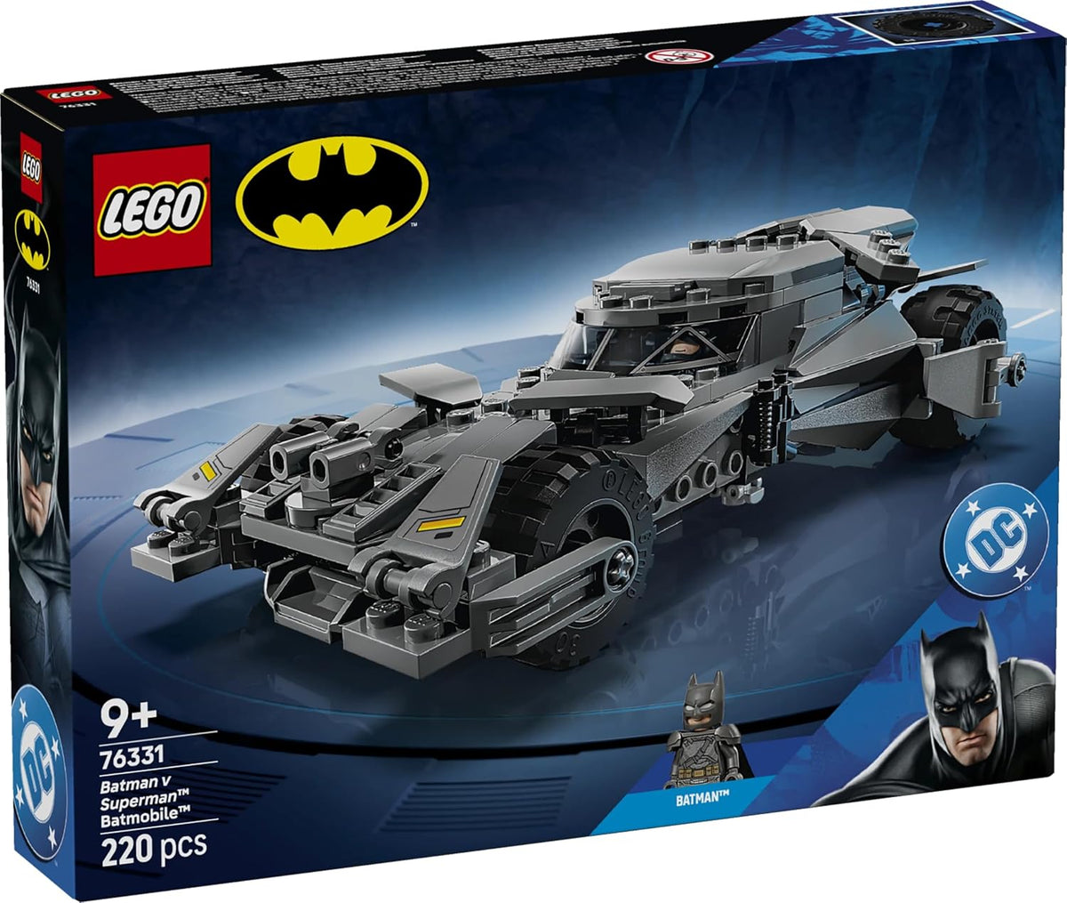 LEGO DC 76331 Batman v Superman Batmobile with armoured Batman minifigure