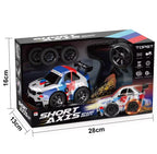 TOPGT BMW Spark drift RC car in rally livery