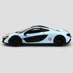 CCA McLaren P1 GTR 1:40 Scale Diecast Model Car – Gulf Livery Blue & Orange | Premium Collectible Supercar