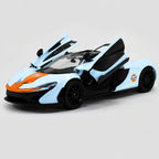 CCA McLaren P1 GTR 1:40 Scale Diecast Model Car – Gulf Livery Blue & Orange | Premium Collectible Supercar