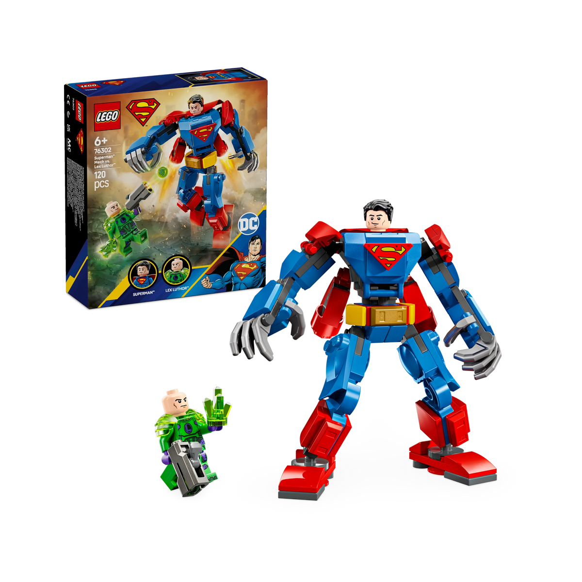 LEGO DC 76302 Superman Mech vs Lex Luthor