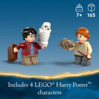 LEGO Harry Potter Flying Ford Anglia 76424 – 165 Pieces Car Building Set with Harry, Ron & Hedwig