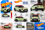 Hot Wheels Mini JCW Electric – Sage Green with Red Roof (Then and Now Series 10/10)