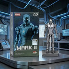 ZD Toys Iron Man Mark II (MK2) Action Figure – 4-Inch Scale (11 cm) Base Version with Display Stand | Official Marvel Collectible