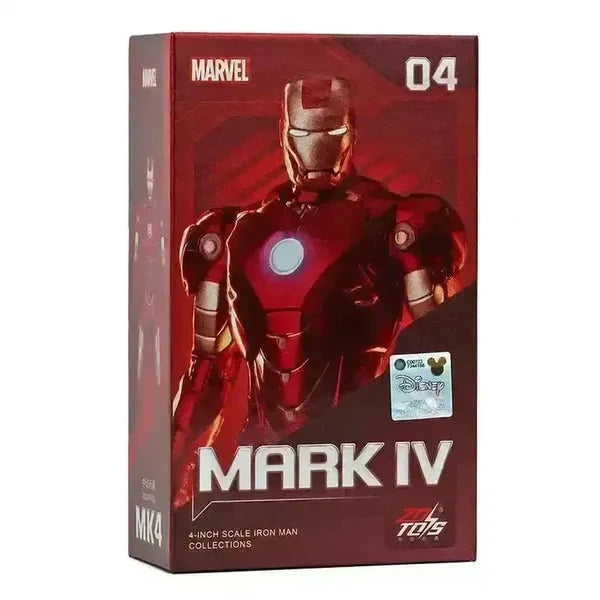 ZD Toys Iron Man Mark IV 4-inch figure with display stand