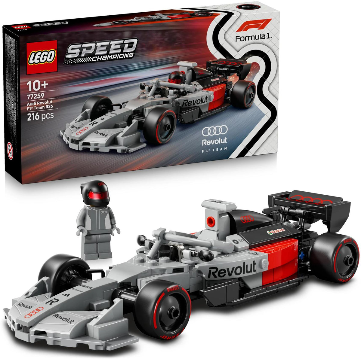 LEGO Speed Champions 77259 Audi Revolut F1 Team R26
