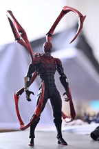 Superior Spidy-Man 16 cm Action Figure with Movable Mechanical Arms – Black & Red | Highly Articulated Collectible