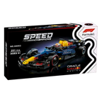 Red Bull Racing F1 Race Car Building Blocks Set 68093 – 251 Pieces with Driver Minifigure | Formula 1 Model