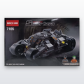 Dark Knight Tumbler Batmobile building blocks set with Batman and Joker minifigures